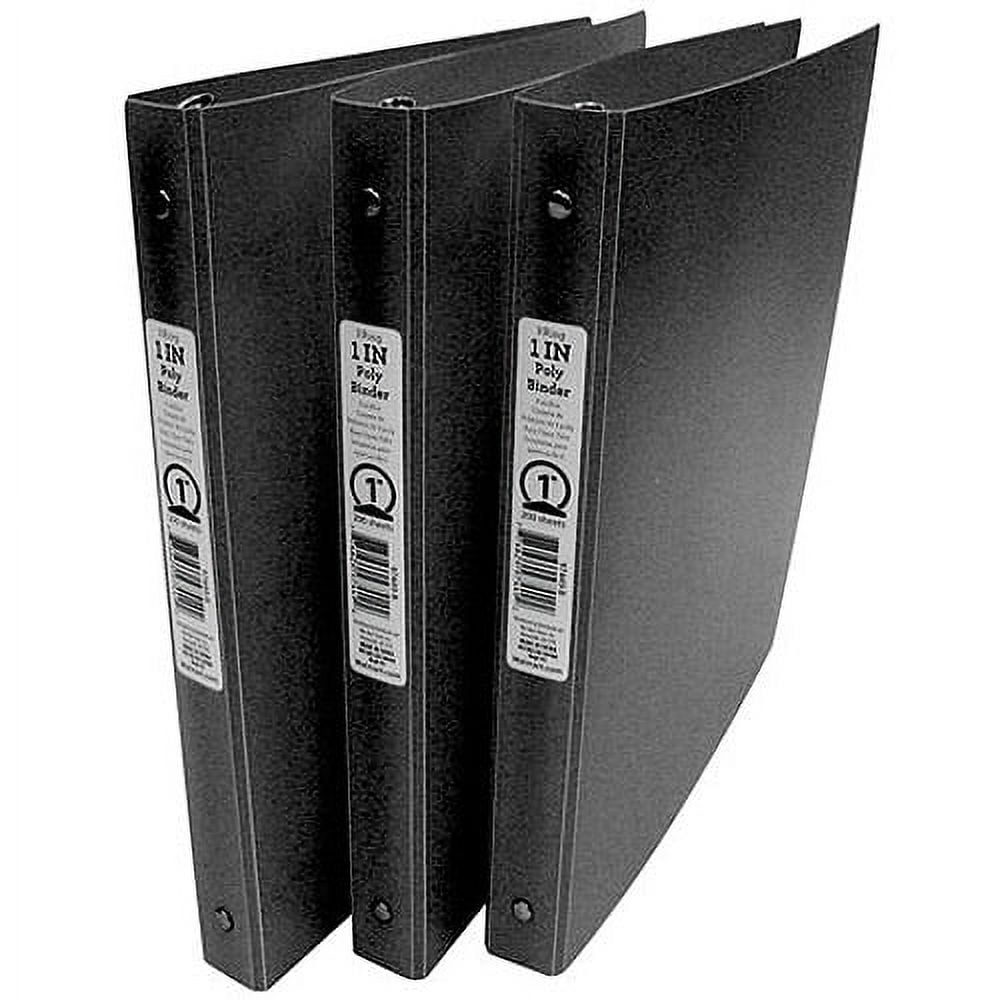 Black Poly Binder