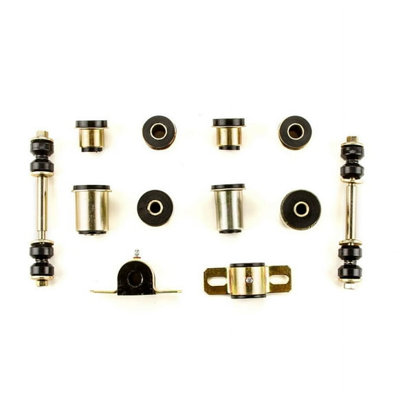 Black Poly Front End Suspension Bushings Set 1968 1969 1970 Chevrolet Chevelle El Camino