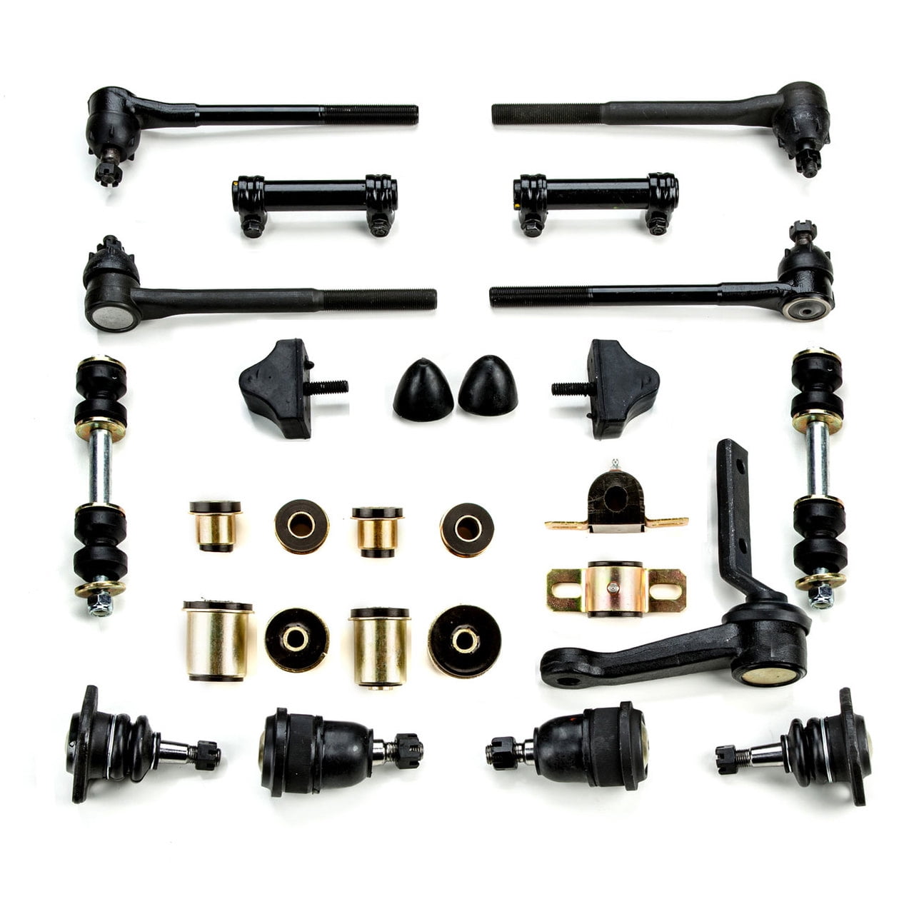 Andersen Restorations Red Poly Front Suspension Master Kit For 1968-70 Chevy Chevelle & El Camino