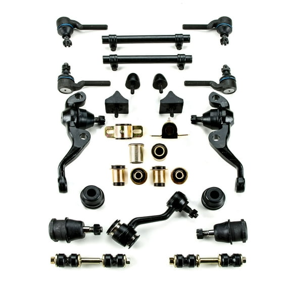 Black Poly Front End Suspension Master Rebuild Kit Fits 1970 - 1972 Dodge Charger Coronet