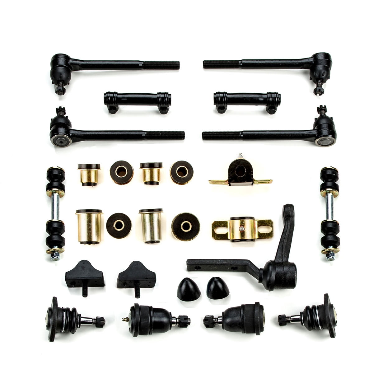 Black Poly Front End Suspension Master Rebuild Kit Fits 1971 1972 ...