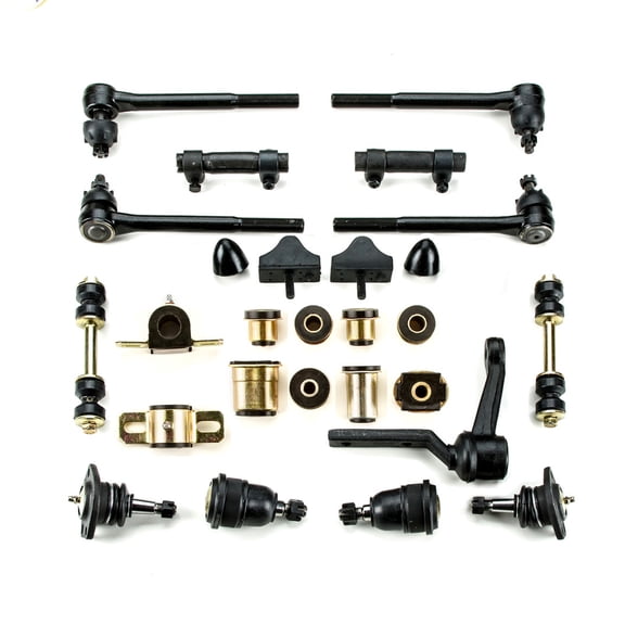 Black Poly Front End Suspension Master Rebuild Kit Oval Fits 1971 1972 Pontiac GTO LeMans