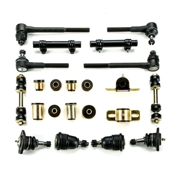 Black Poly Front End Suspension Rebuild Kit Fits 1968 1969 Chevrolet Chevy II Nova