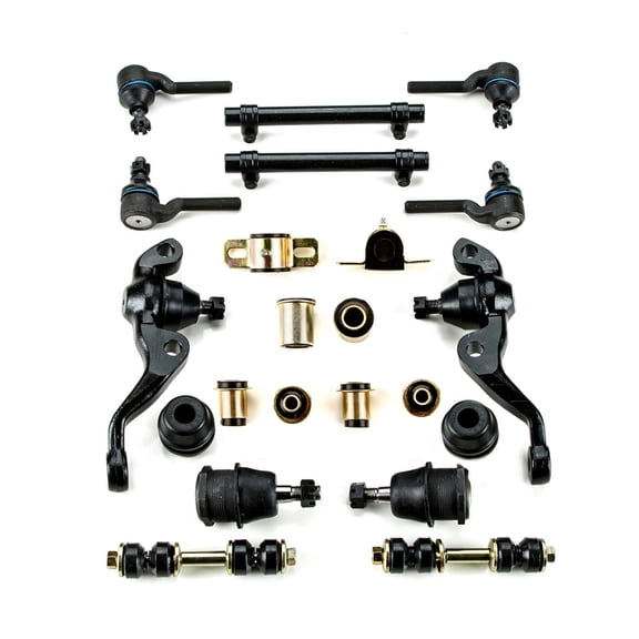 Black Poly Front End Suspension Rebuild Kit Fits 1973 - 1976 Plymouth Duster Valiant