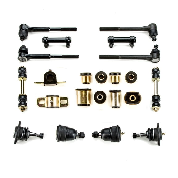 Black Poly Front End Suspension Rebuild Kit Oval Fits 1964 - 1970 Pontiac GTO LeMans