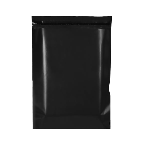 Black Poly Mailers 12X7.9in 100 Pack, Strong Adhesive Shipping Envelopes for Clothing/Shirt, Poly Bags for Small Businesses, Waterproof Mailing for Shipping, Packages Bags