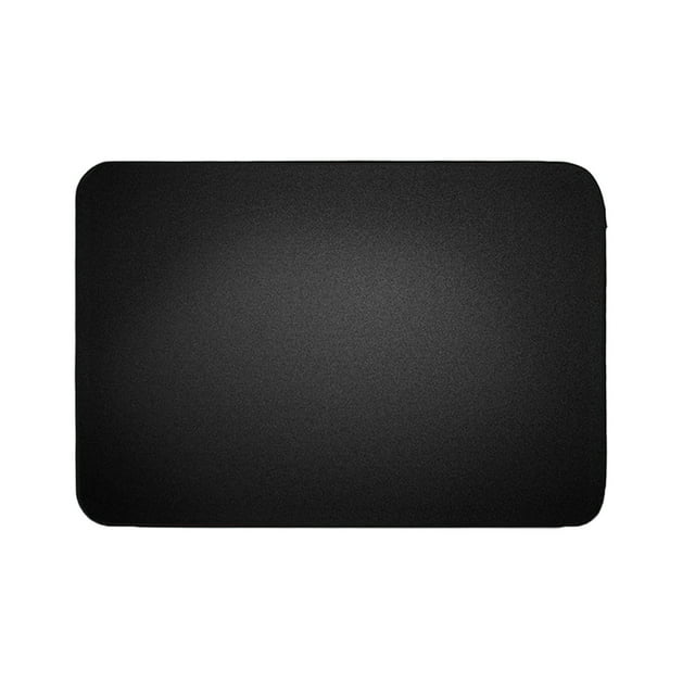 Black Polyester Computer Monitor Dust Cover Protector with Inner Lining