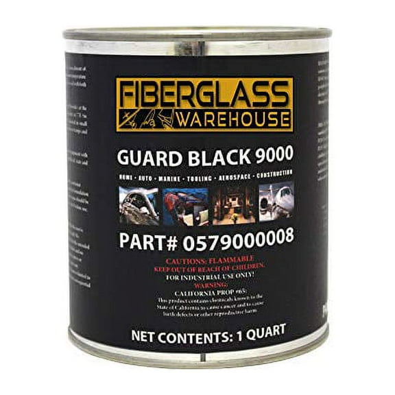 Black Polyester Gel Coat w/Catalyst (4 Gallons)