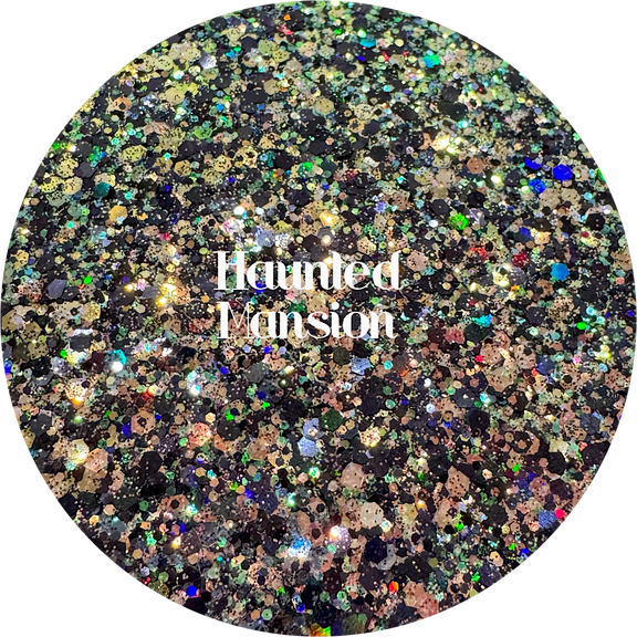 Black Polyester Glitter | Craft Glitter | Glitter for Arts & Crafts | Tumblers | Cosmetics | Nails | Epoxy Resin Art | Slime | DIY | Body Glitter | 2 oz Bag