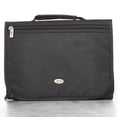 thumbnail image 1 of Black Polyester Tri-fold Organizer Bible Cover, 1 of 8