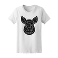 thumbnail image 1 of Black Polygonal Pig Tee Men's -Image by Shutterstock, 1 of 2