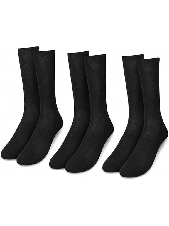 Black Polypropylene Genuine GI Boot Liner Socks Moisture-Wicking Military Sock Liners, USA Made (3 Pairs)