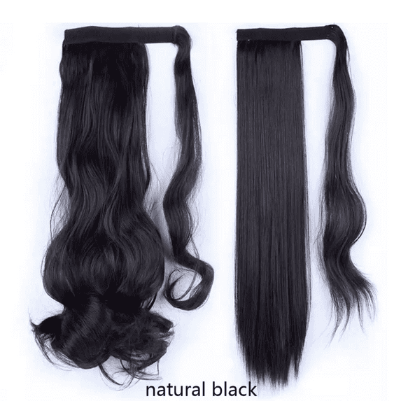 Black Ponytail Hair Extension