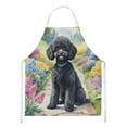 thumbnail image 1 of Black Poodle Spring Path Apron 27 in x 30 in, 1 of 5