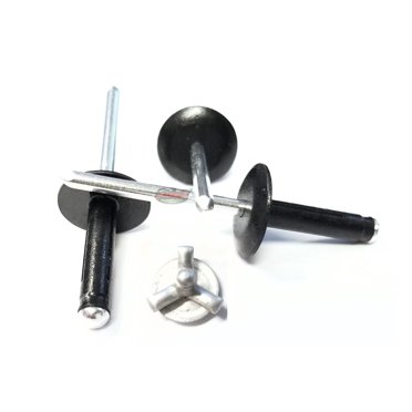 Aluminum Pop Rivets 3/16" X 1" Dome Head – Blind Rivets, 6-16 Grip, Qty 50 By Fastenere