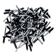 thumbnail image 1 of Black Pop rivets 3/16 Dia. Military aircraft aluminum HUMVEE sheet metal- 24 pack, 1 of 1