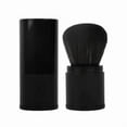 thumbnail image 1 of Black Portable Telescopic Powder Blusher Makeup Brush Retractable Compact Cosmetic Tool Applicator For Travel Touch Ups Women Ladies Use, 1 of 8
