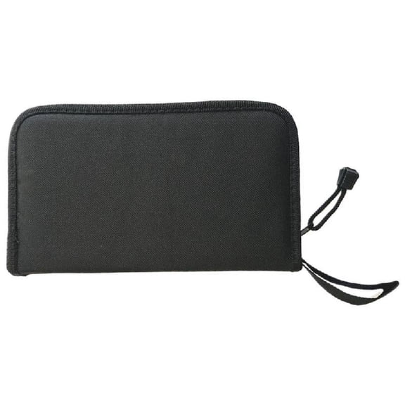 Black Pottery Tool Storage Bag for Clay Sculpture Tool and Accessories with Zippered Carving Needle Organizers Case
