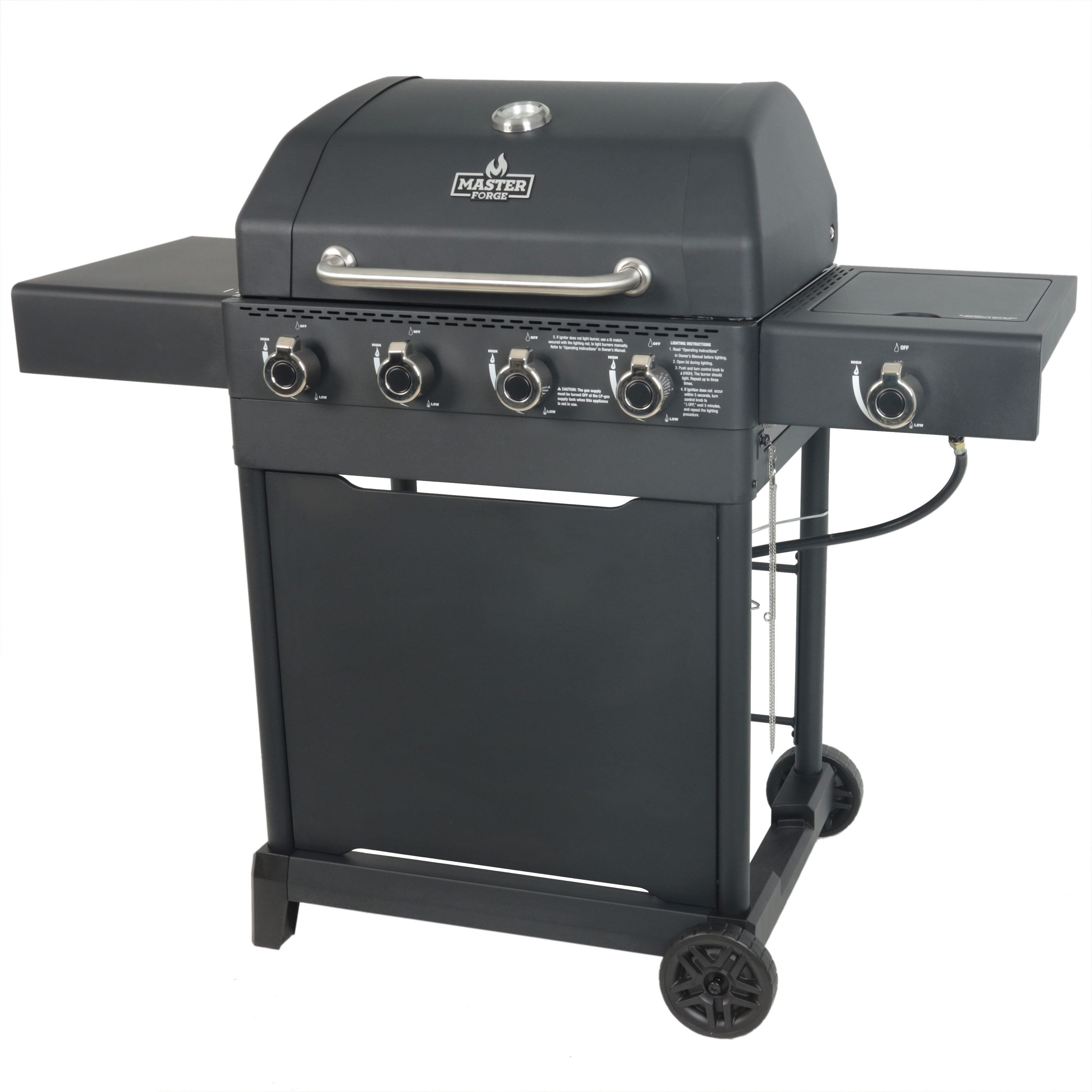 SUGIFT 4 Burner Propane Gas Grill Flat Top Griddle Grill in Black, 1 unit -  Kroger