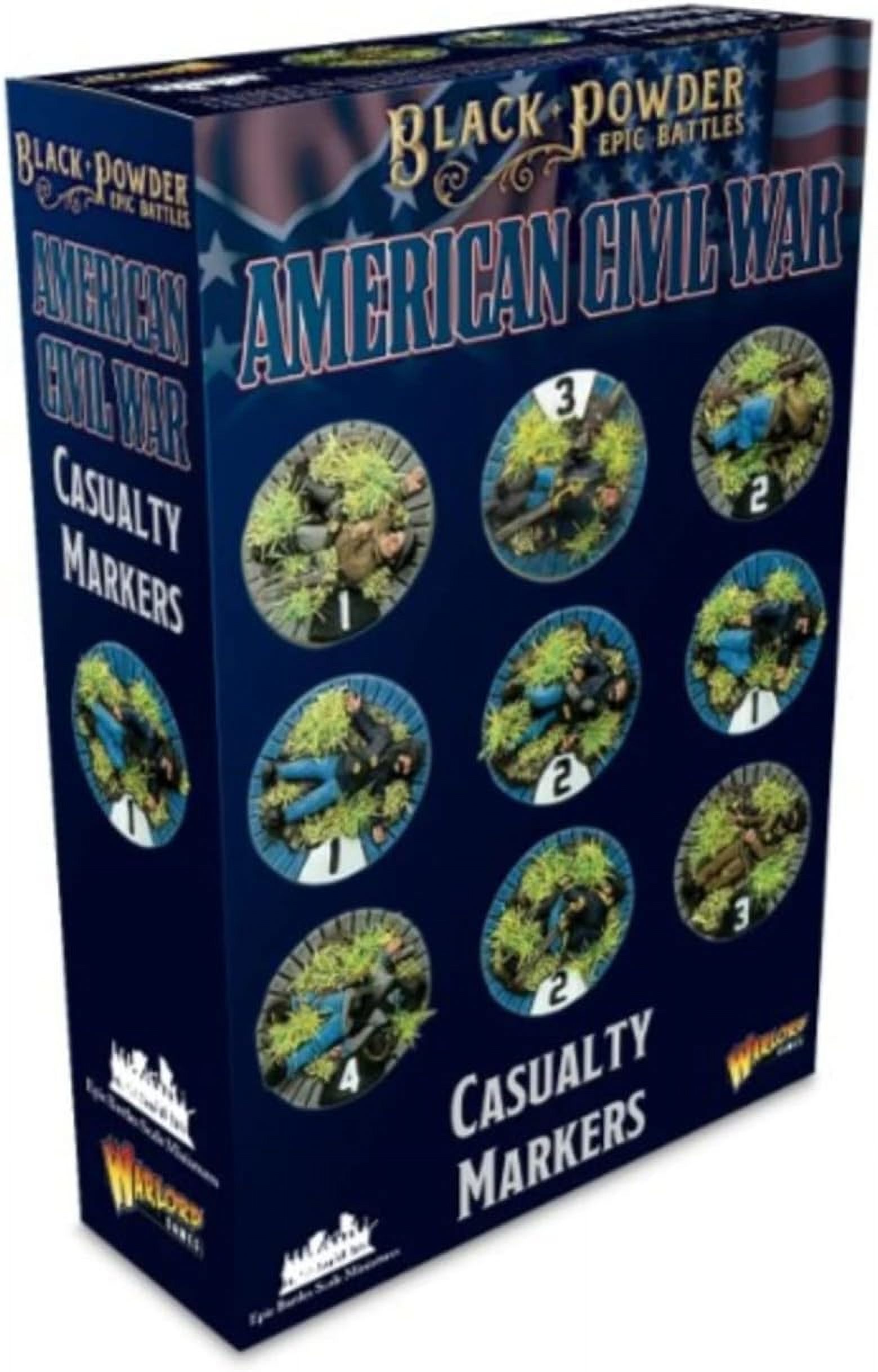 Black Powder Epic Battle American Civil War Casualty Markers Military