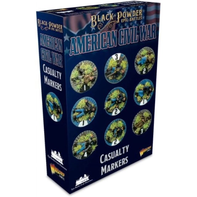 Black Powder Epic Battle American Civil War Casualty Markers Military