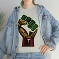 thumbnail image 1 of Black Power Unisex Heavy Cotton Tee, 1 of 9