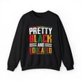 thumbnail image 1 of Black Pretty and Educated Sweatshirt Unisex, 1 of 3