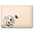thumbnail image 1 of Black Prince the Golden Retriever Decal for 12" Macbook, 1 of 1