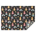thumbnail image 1 of Black Princess Castle Rainbow Pattern Rectangle Tablecloth 60"x84",Waterproof Polyester Rectangle Table Cloth, Wipeable Spillproof Polyester Tablecloth for Dining, Camping, Indoor and Outdoor, 1 of 5
