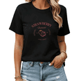 thumbnail image 1 of Black Print T-Shirt Graphic Tee Vintage Pink Strawberry Art Weekend Market Outfit S-5XL, 1 of 5