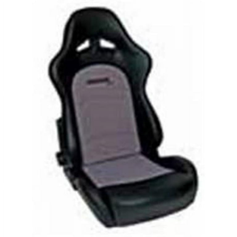 Procar Sportsman Pro Racing Seat - Grey Velour / Black Vinyl Procar Sportsman Pro Racing Seat - Grey Velour / Black Vinyl