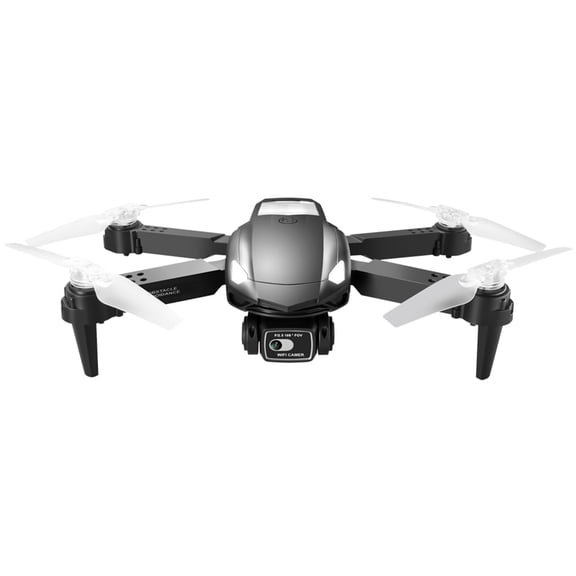 Black Professional Drone With 4K Hd Fpv Camera, Foldable Design, Altitude Hold, Wifi Fpv, 3-Speed Modes And Long Flight Time For Beginners And Adults, 9.55X8.3X2.2In 0.92Lb