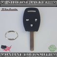 thumbnail image 1 of Black Protective Rubber Case Silicone Cover For Honda Remote Key Shell Buttons, 1 of 5