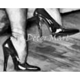 thumbnail image 1 of Black Pumps #2 - CANVAS OR FINE PRINT WALL ART, 1 of 1
