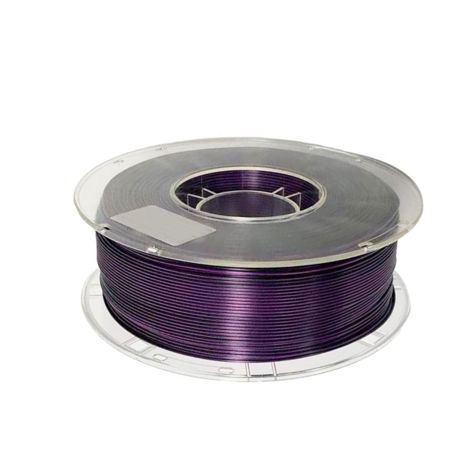 Black-Purple 3D Printer Filament, Creativity Mixed Colors Silk-like PLA, Dimensional Accuracy 1.75mm +/- 0.02mm, Easy-to-Print, 1KG