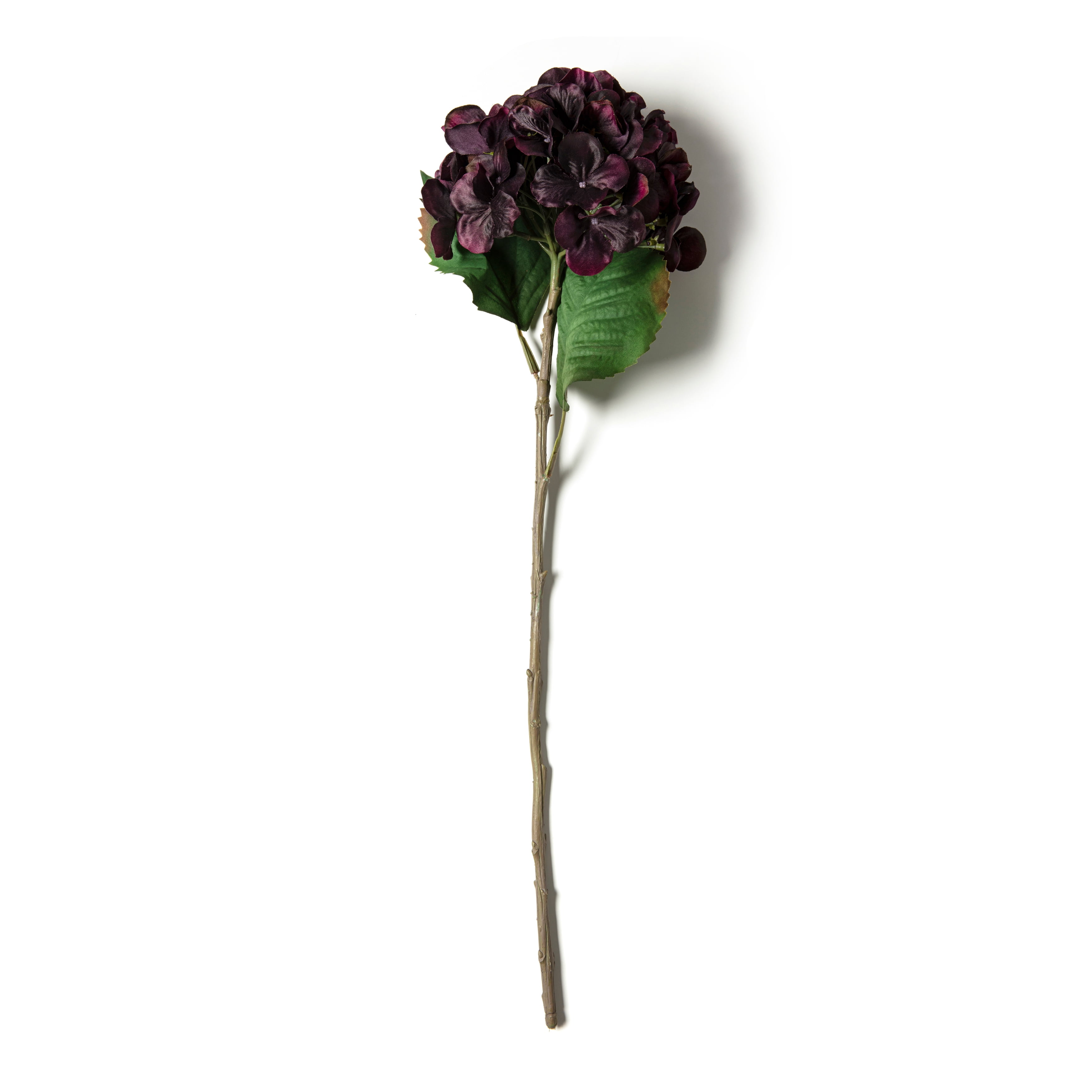 Black and Purple Hydrangea Floral Stem Arrangement