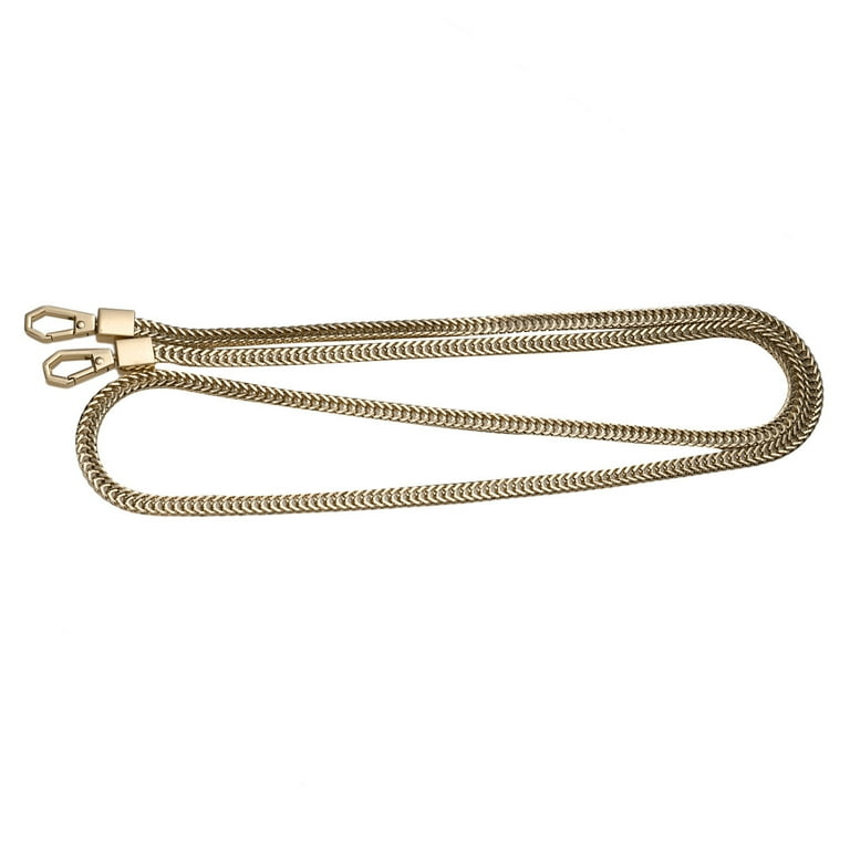 Black Purse Metal Handbag Chain Removable Strap Double Strap DIY Bag Strap Purse Strap Cross Body Strap Miss Walmart