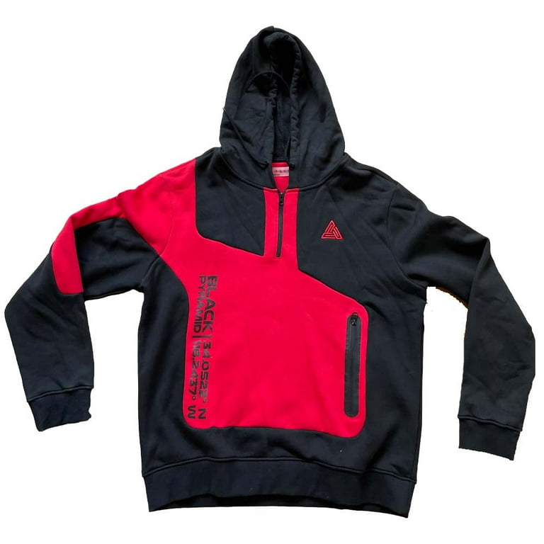 Black pyramid hotsell red hoodie