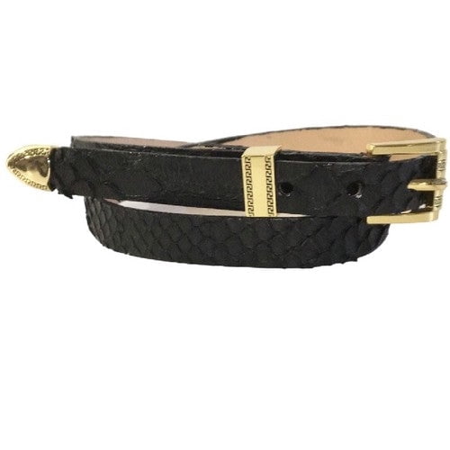 python hat band Images High Quality Grahic Black Python Snakeskin Cowboy Hat Band Gold 3 Piece Buckle Set Handmade ...