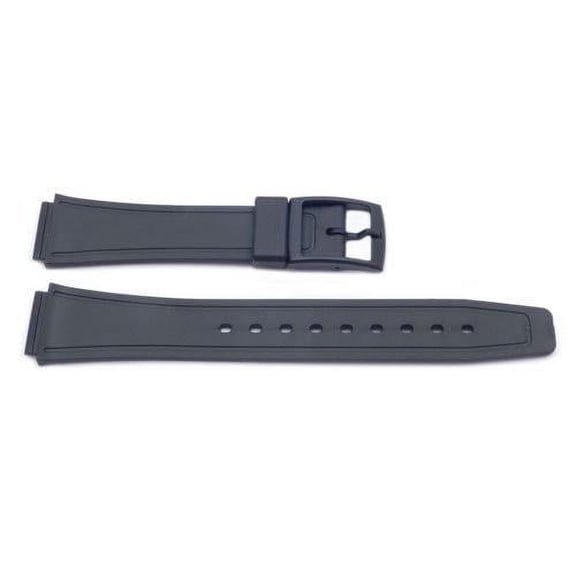 Black Q and Q Style 20mm Replacement Watch Band
