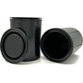 Black Quart size Plastic Paint Cans with lids, Paint, Arts and Crafts