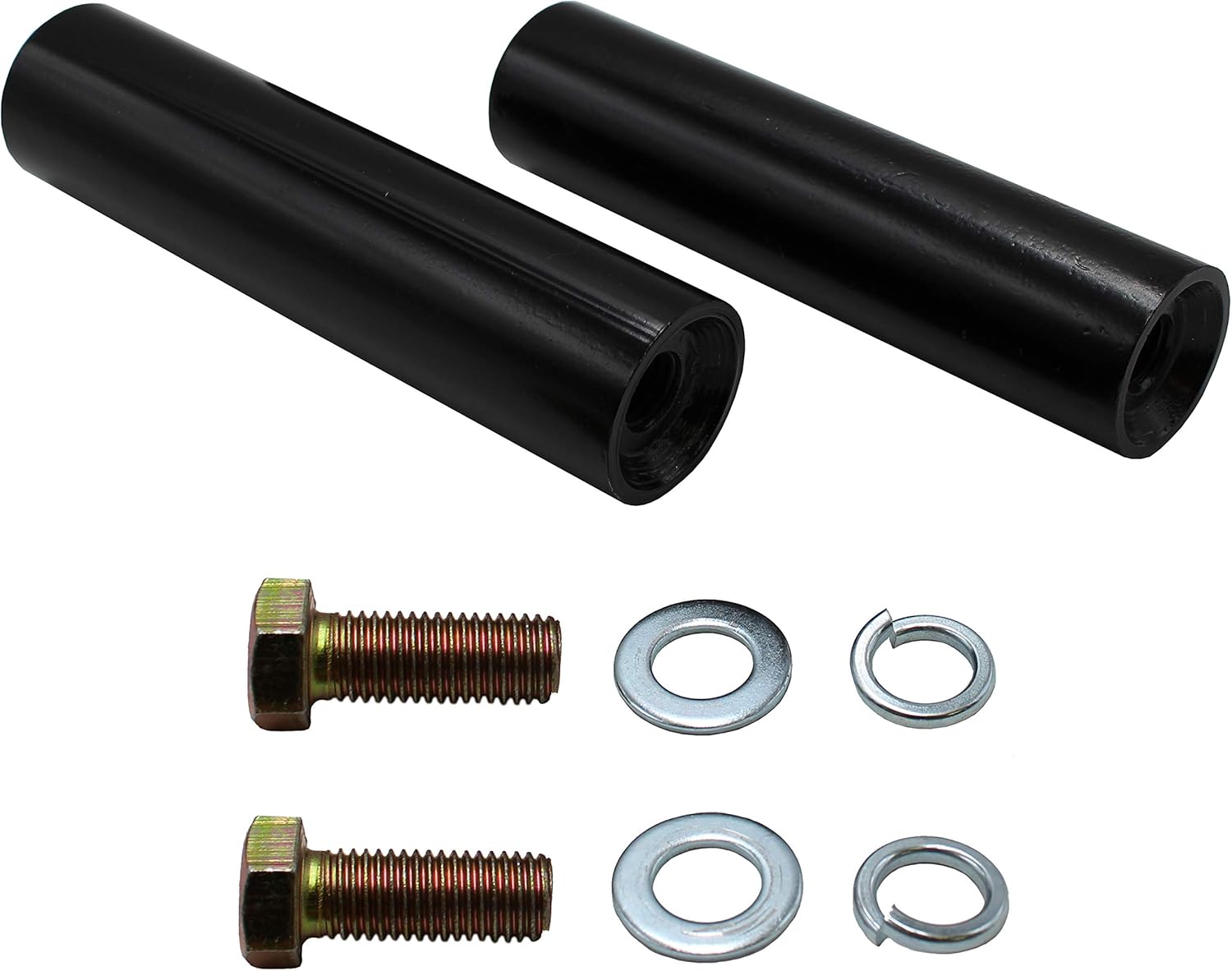 Black Quarter Mount Post PAIR Universal Truck Front Left Outer Steel ...