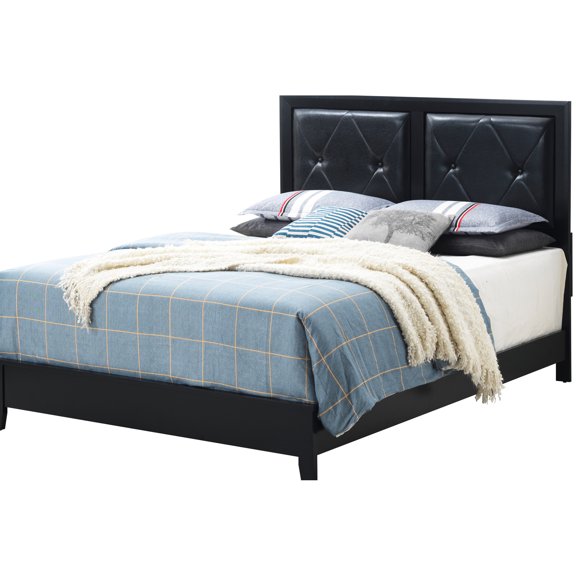 Black Queen Bed / Diverse Decor and Long - term Use