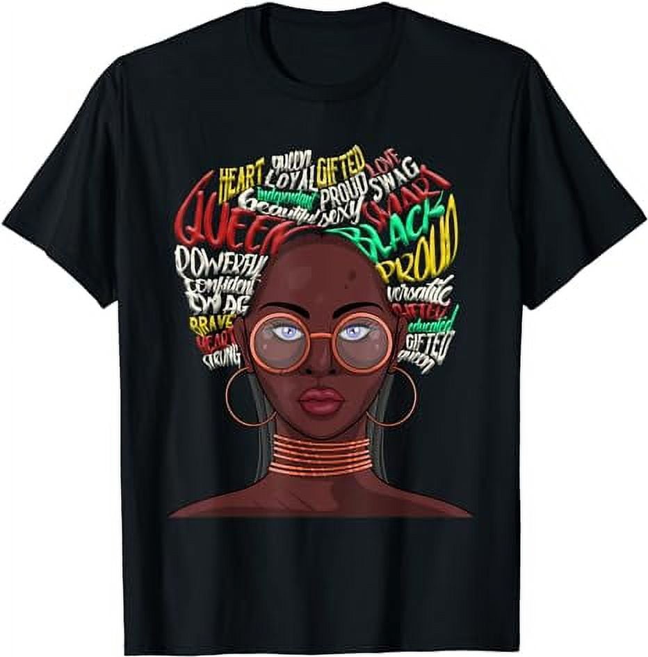 Black Queen Shirts For Women African