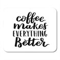 thumbnail image 1 of Black Quote Coffee Phrase About Lettering on White Cafe Chalkboard Cup Mousepad Mouse Pad Mouse Mat 9x10 inch, 1 of 3
