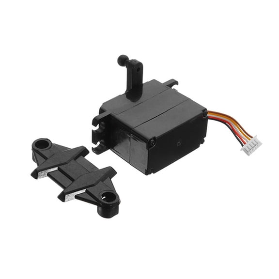 Black RC Car Servo High Sensitivity, Perfectly Tailored for 1/10 9125 Short-Course Truck, Easy to Replace TAPDRA Accessories