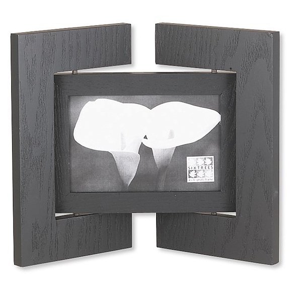 Black RICHWOOD SCREEN horizontal frame by Sixtrees - 4x6