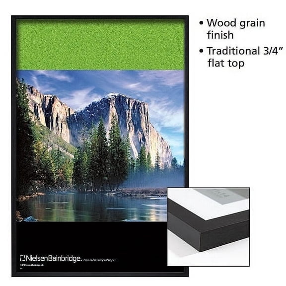 Black ROYAL fine wood 5x7 frame by Nielsen - 5x7