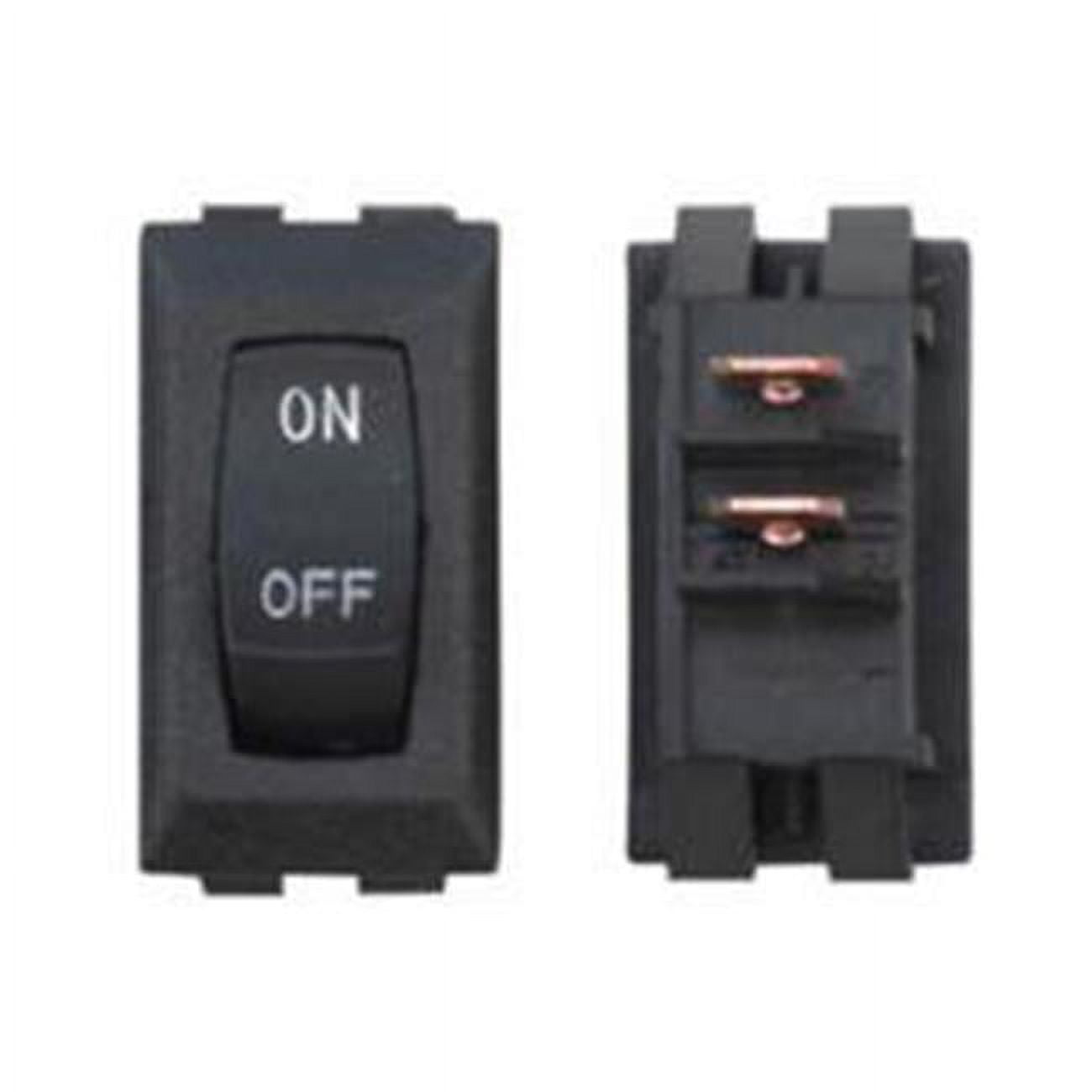 Black RV Labeled On/Off Switch - Walmart.com