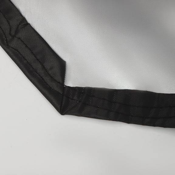 Black RV Roof Cover, 21.32 * 9.84ft Waterproof Protective Roof Cover for Caravans Campers Buses